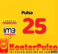 Pulsa Indosat - Indosat 25.000